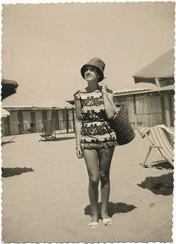 Girl at Fregene Beach